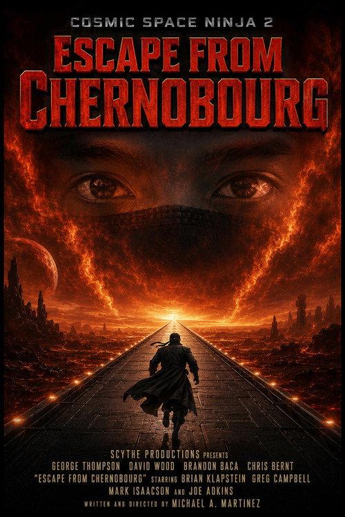 Cosmic Space Ninja 2: Escape from Chernobourg 1999 official movie poster