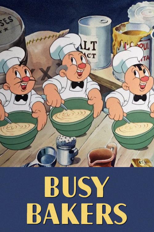 Busy Bakers 1940 official movie poster