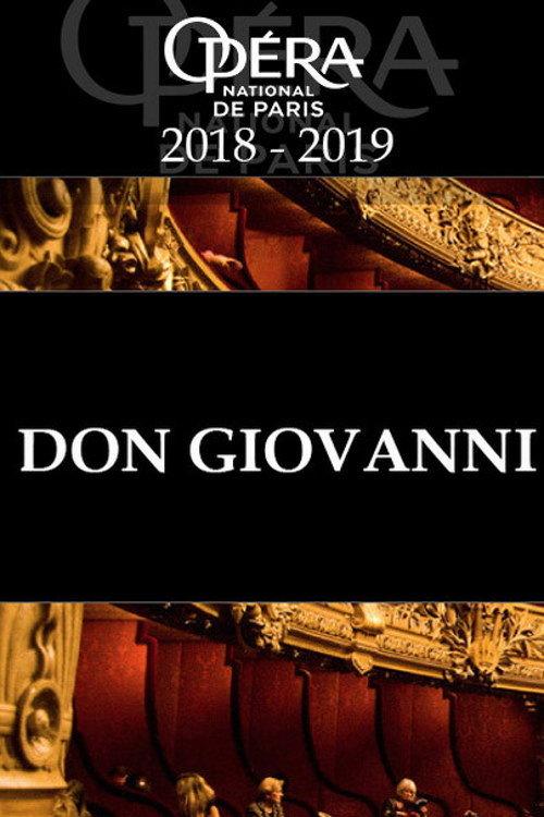 Don Giovanni - Palais Garnier - from June 8 to July 13, 2019 2019 official movie poster