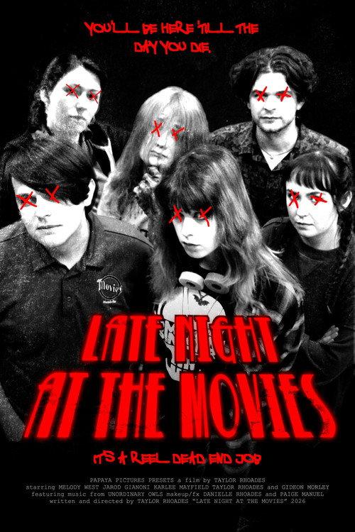 Late Night At The Movies 2026 official movie poster