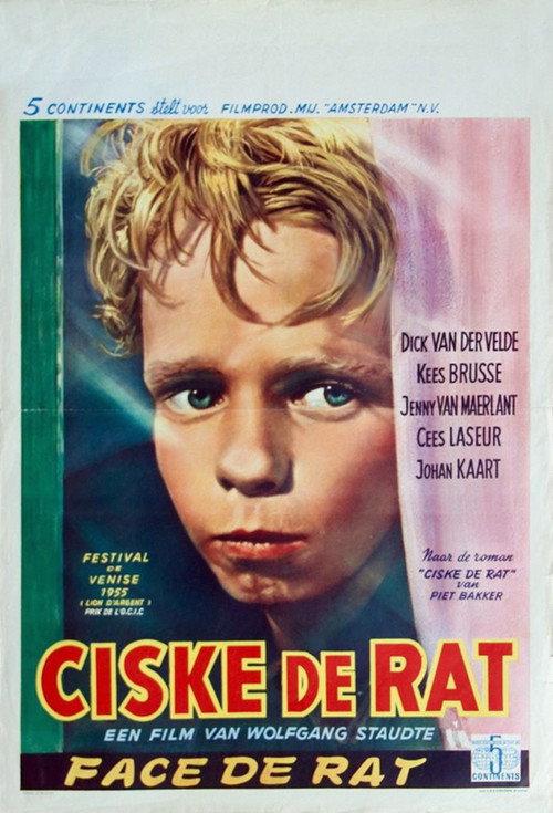 Ciske the Rat 1955 official movie poster