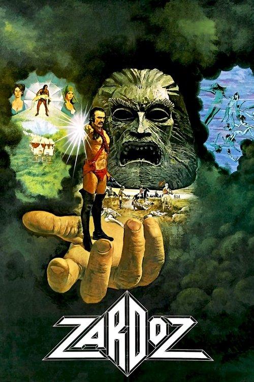 Zardoz 1974 official movie poster