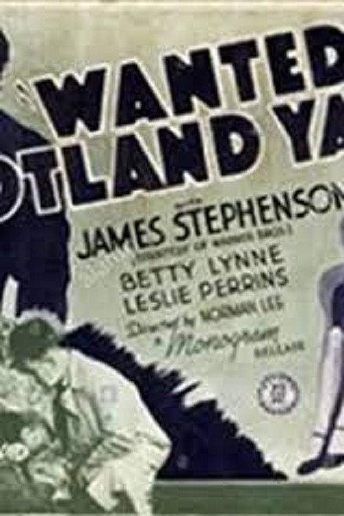 Wanted by Scotland Yard 1939 official movie poster