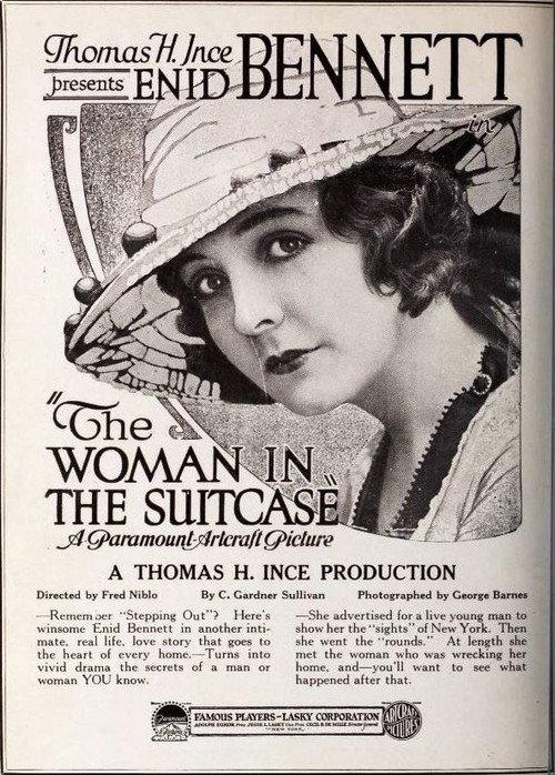 The Woman in the Suitcase 1920 official movie poster