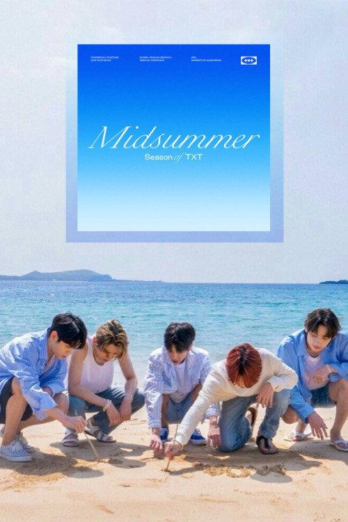 Season of TXT: Midsummer 2022 official movie poster