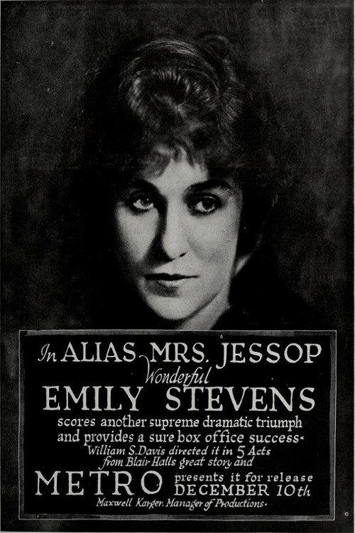 Alias Mrs. Jessop 1917 official movie poster