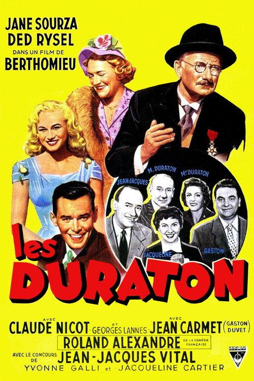 Les Duraton 1956 official movie poster
