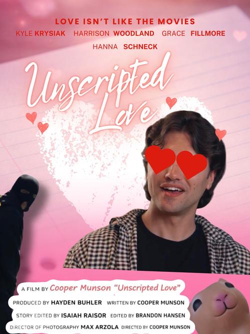 Unscripted Love 2026 official movie poster
