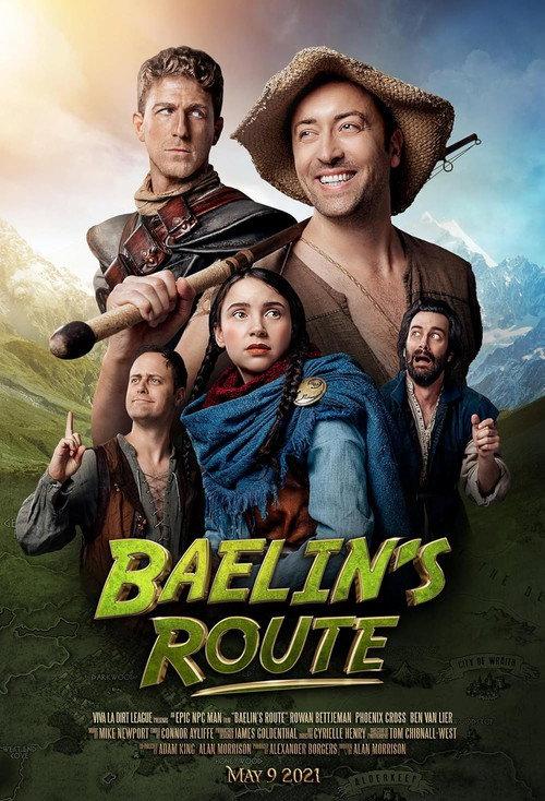Baelin's Route - An Epic NPC Man Adventure 2021 official movie poster