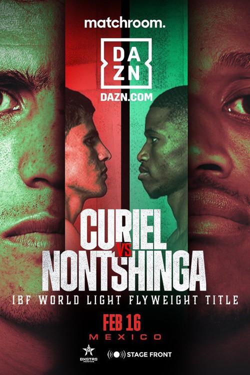 Adrian Curiel vs. Sivenathi Nontshinga II 2024 official movie poster