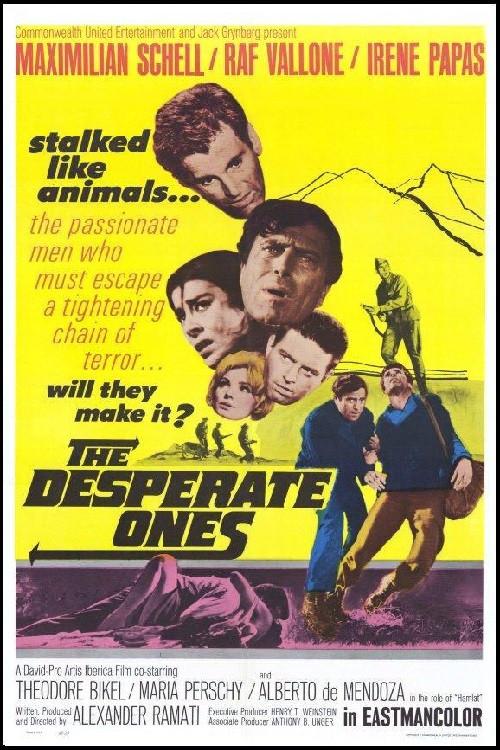 The Desperate Ones 1967 official movie poster