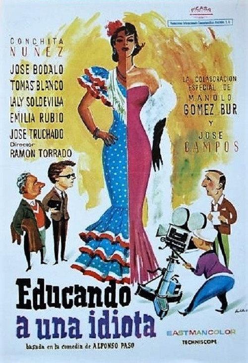 Educando a una idiota 1969 official movie poster