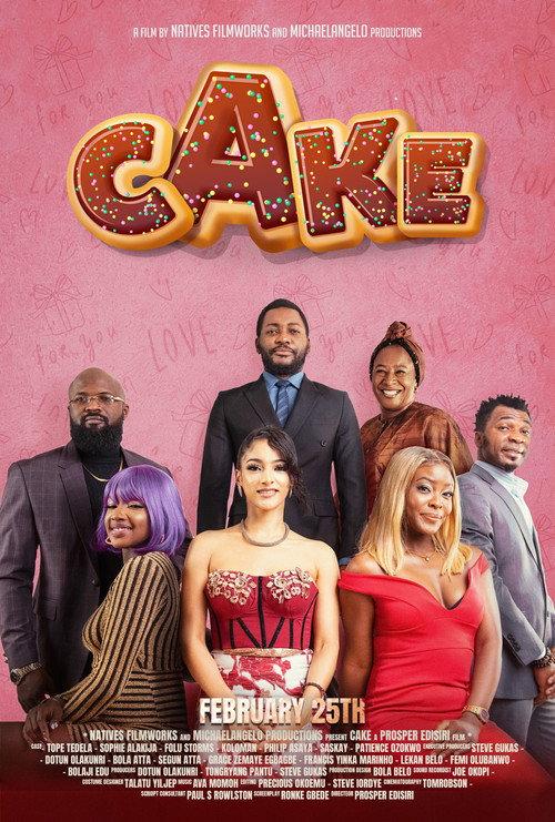 Cake 2022 official movie poster