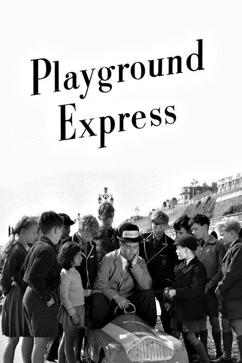Playground Express 1955 official movie poster