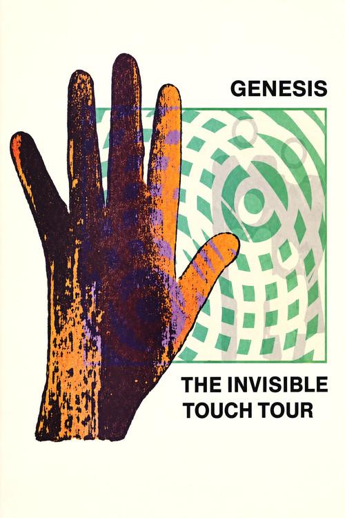 Genesis: Invisible Touch Tour 1988 official movie poster