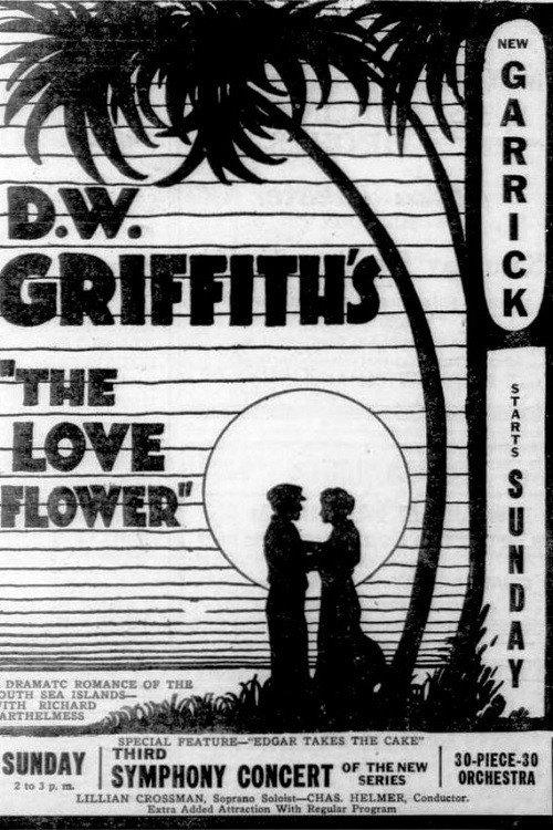 The Love Flower 1920 official movie poster