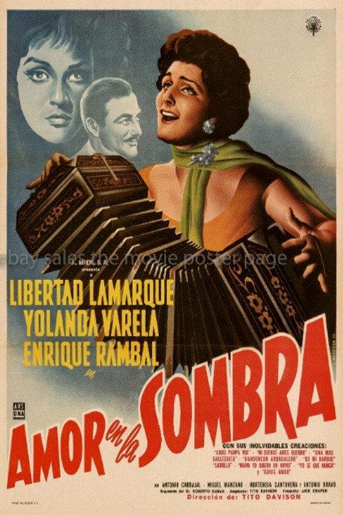 Amor en la sombra 1960 official movie poster