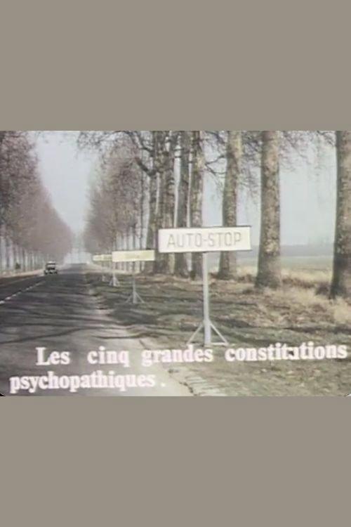 Auto-stop – Les cinq grandes constitutions psychopathiques 1964 official movie poster