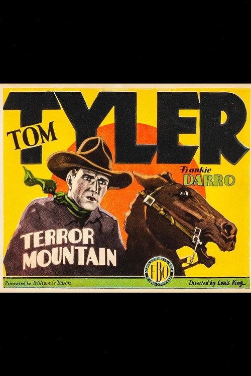 Terror Mountain 1928 official movie poster