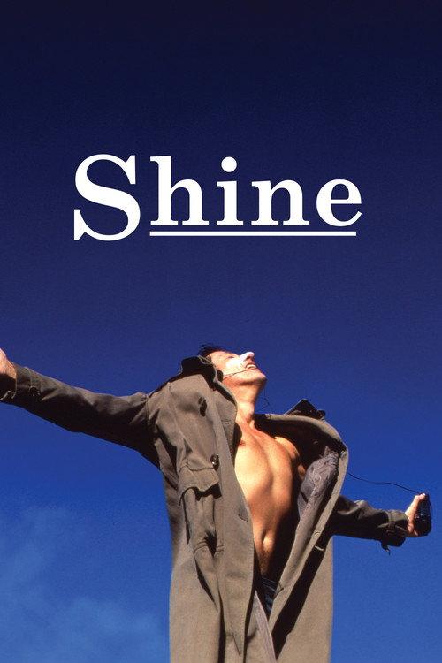 Shine 1996 official movie poster