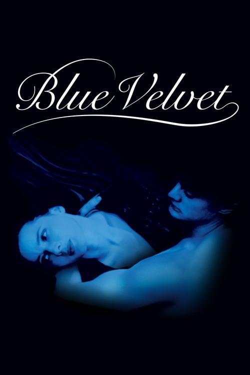 Blue Velvet 1986 official movie poster