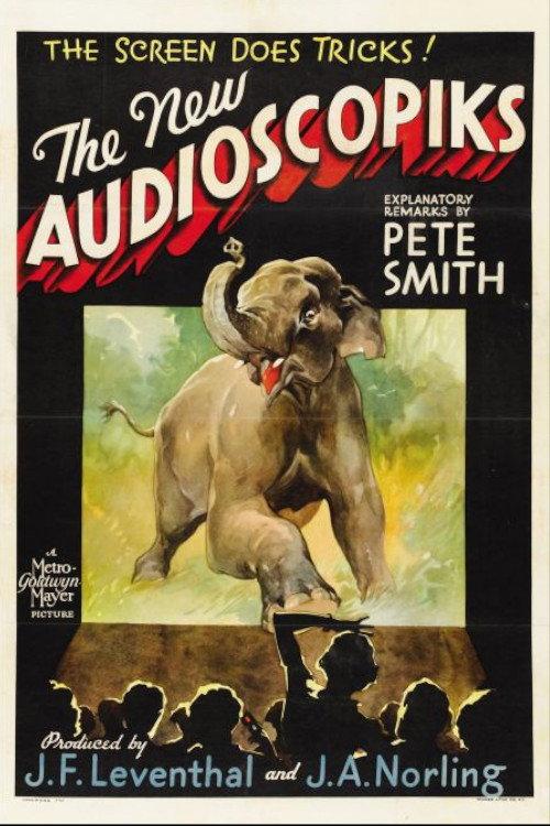 The New Audioscopiks 1938 official movie poster