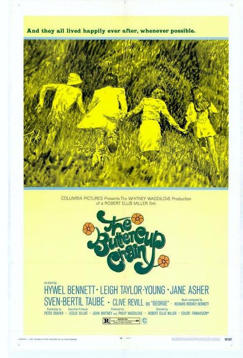 The Buttercup Chain 1970 official movie poster