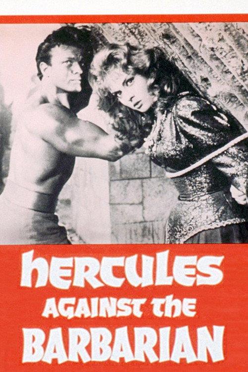 Hercules Against the Barbarians 1964 official movie poster