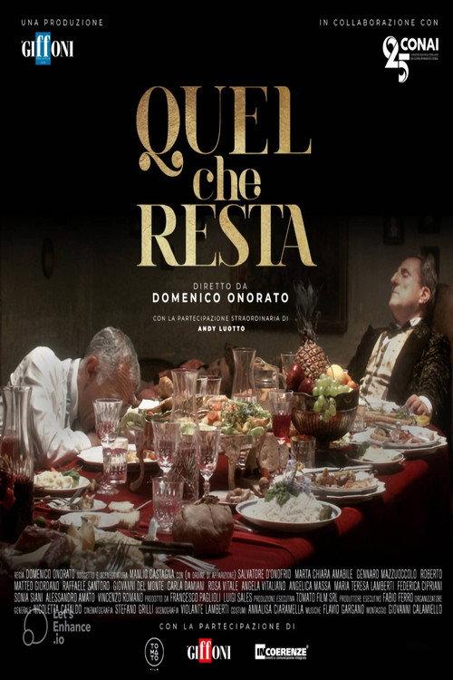 Quel che resta 2022 official movie poster