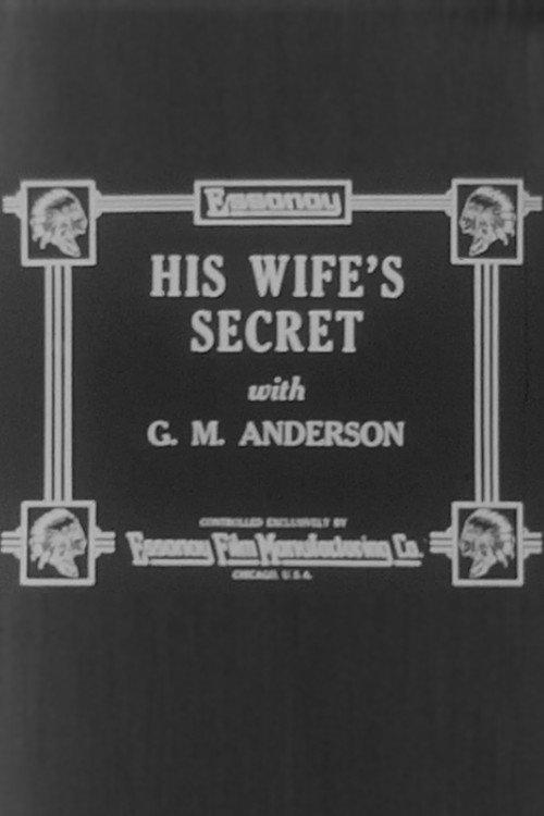 His Wife's Secret 1915 official movie poster