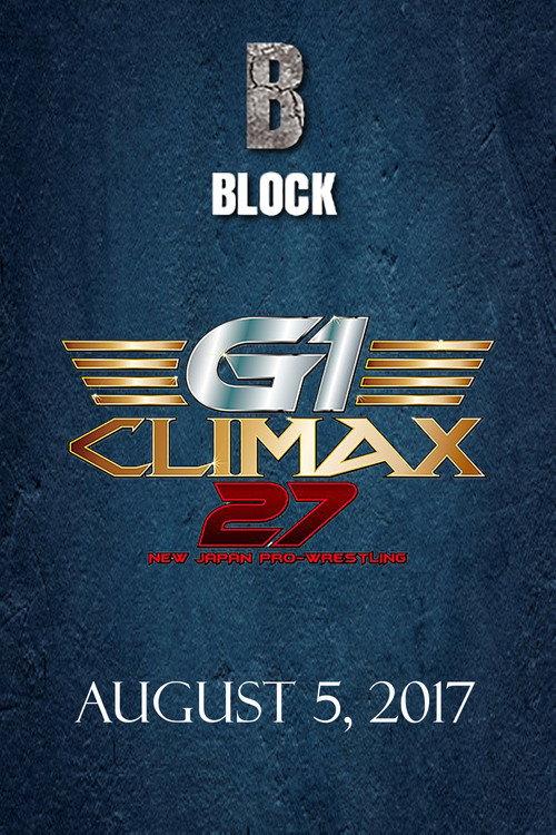 NJPW G1 Climax 27: Day 14 2017 official movie poster