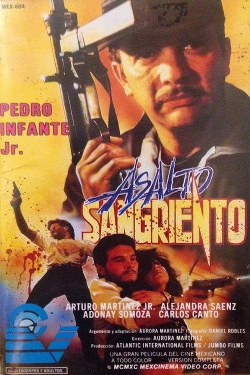 Asalto sangriento 1990 official movie poster