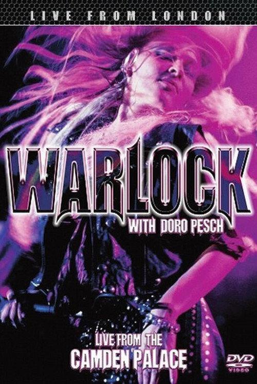 Warlock: Live in London 1986 official movie poster