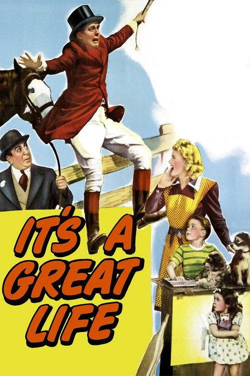 It's a Great Life 1943 official movie poster