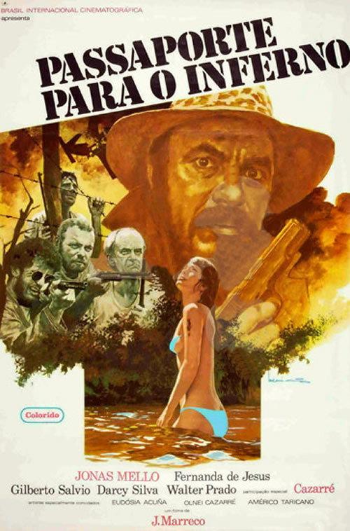 Passaporte Para o Inferno 1976 official movie poster