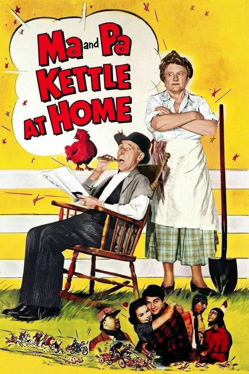 Ma and Pa Kettle at Home 1954 official movie poster