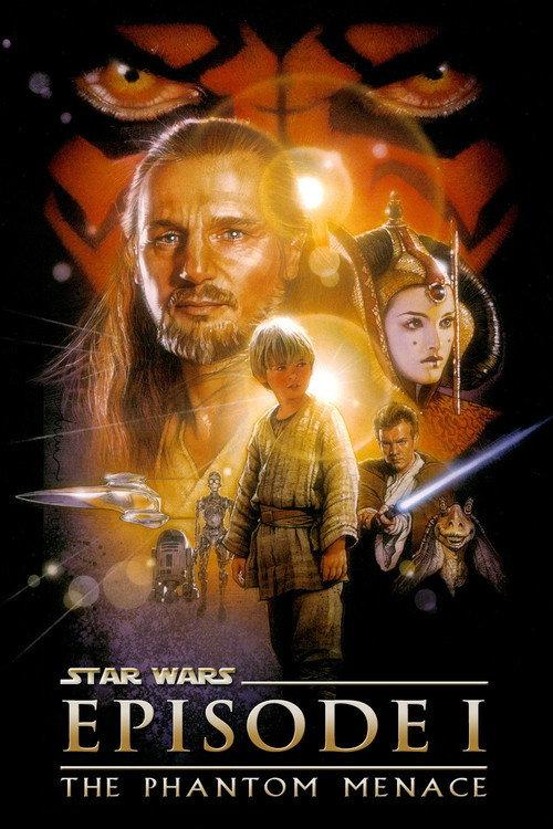 Star Wars: Episode I - The Phantom Menace 1999 official movie poster