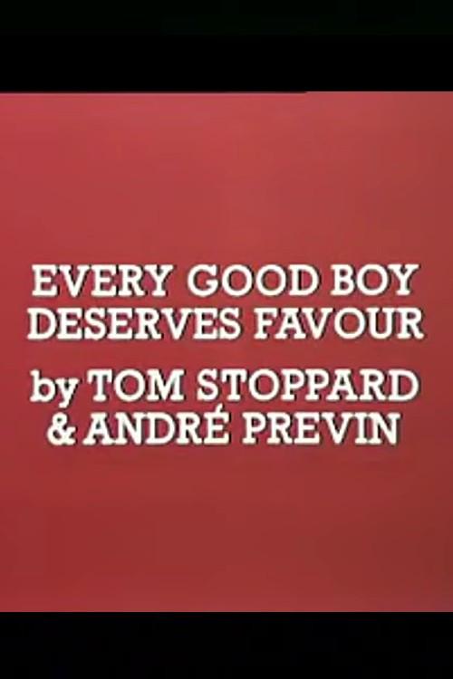 Every Good Boy Deserves Favour 1979 official movie poster