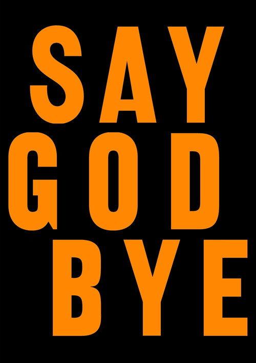 Say God Bye 2023 official movie poster