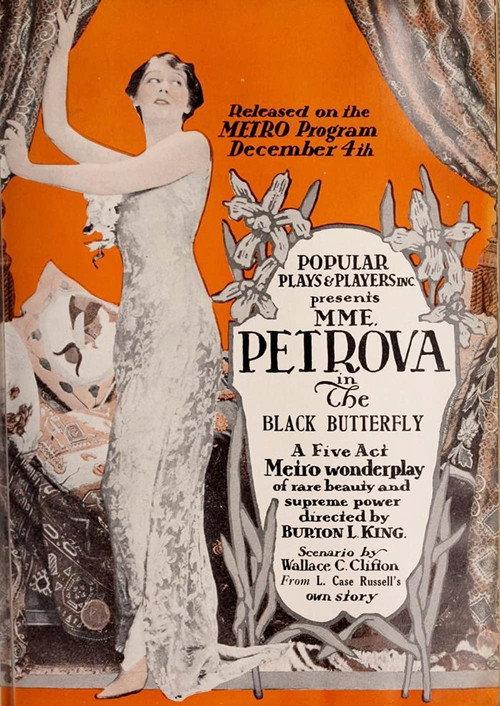 The Black Butterfly 1916 official movie poster