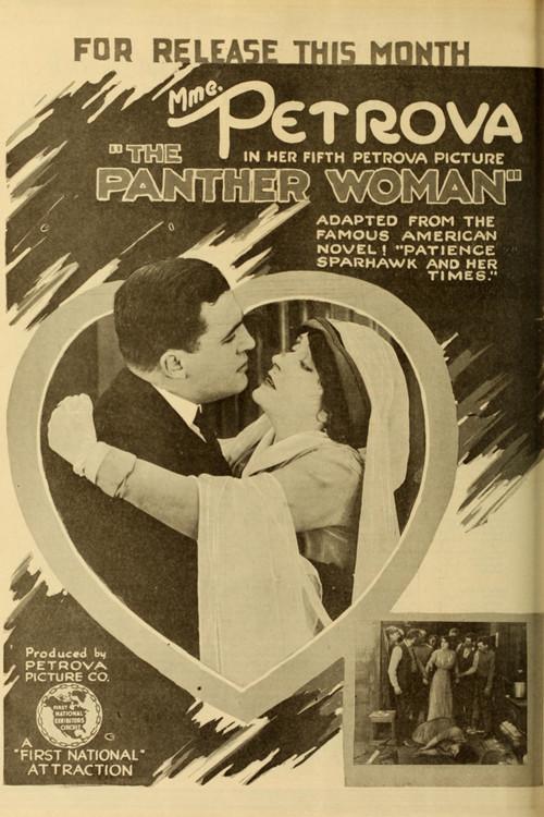 The Panther Woman 1918 official movie poster