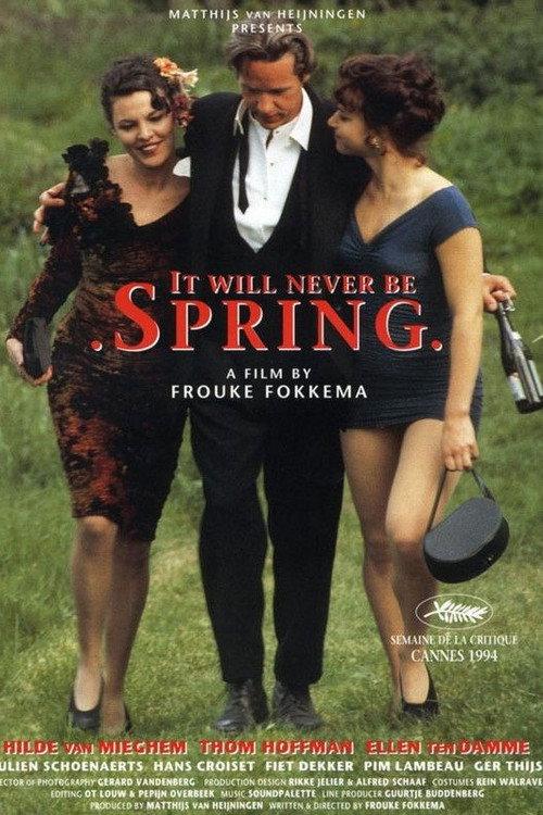 It Will Never Be Spring 1994 official movie poster