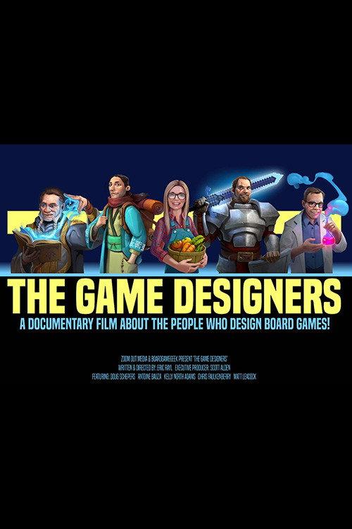 The Game Designers 2019 official movie poster