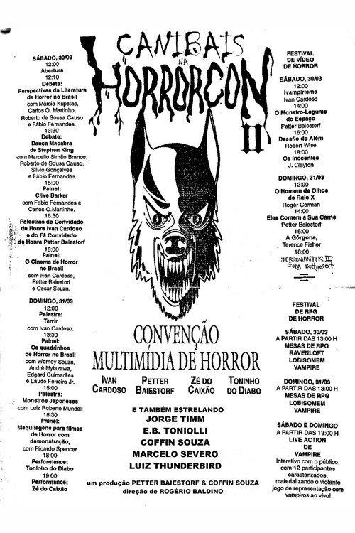 Canibais na HorrorCon 1997 official movie poster