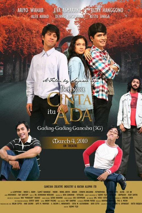 Bahwa Cinta Itu Ada 2010 official movie poster