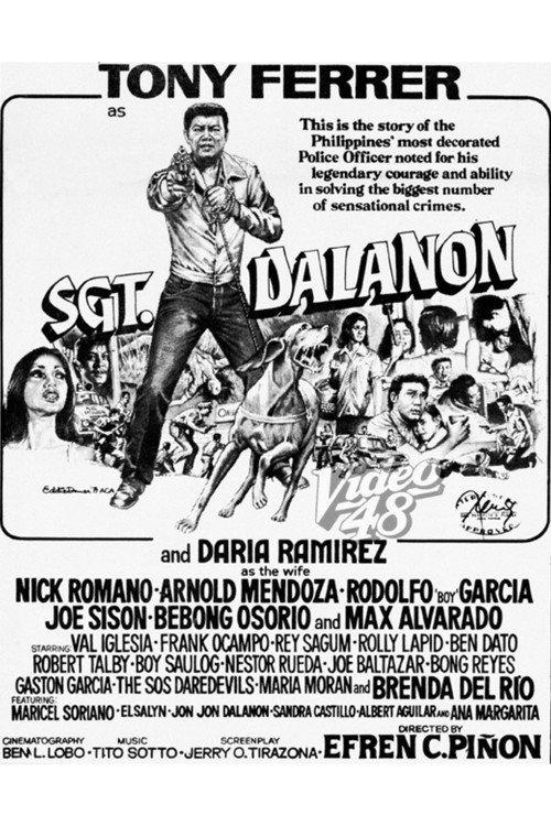 Sgt. Dalanon 1977 official movie poster