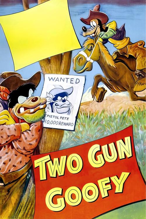 Two Gun Goofy 1952 official movie poster