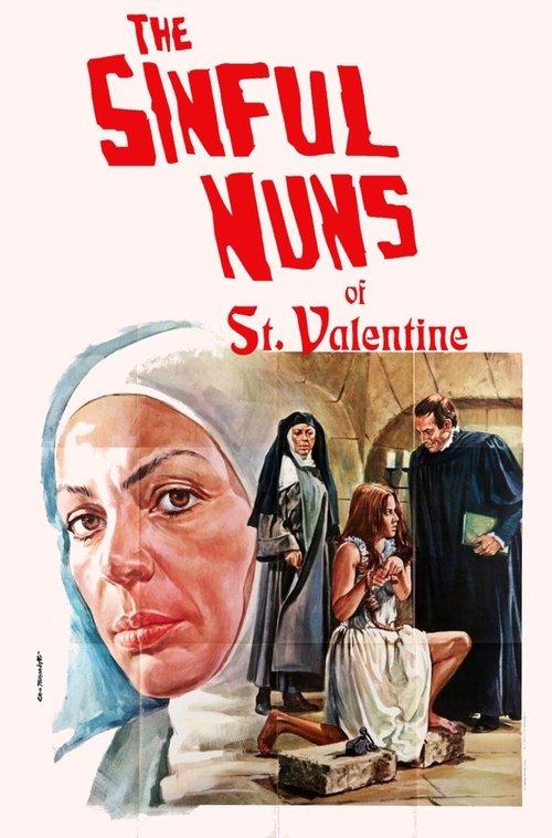 The Sinful Nuns of Saint Valentine 1974 official movie poster