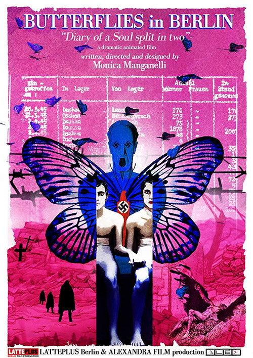Butterflies in Berlin: Diary of a Soul Split in Two 2019 official movie poster