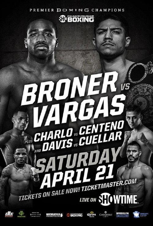 Adrien Broner vs. Jessie Vargas 2018 official movie poster